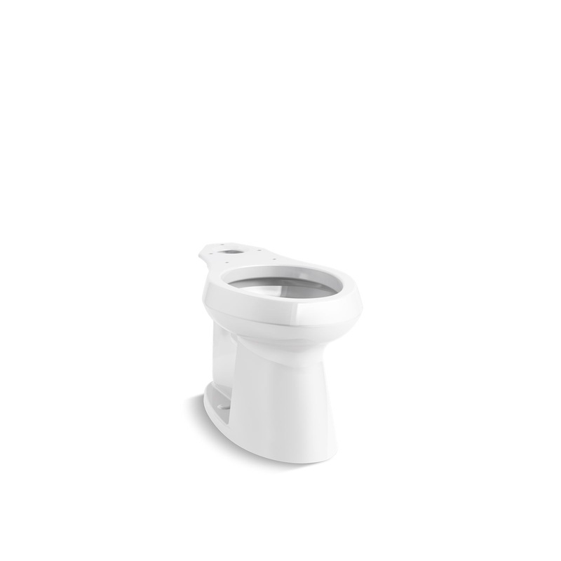 KOHLER K-80020-0 Highline Elongated Toilet Bowl With Concealed Trapway In White