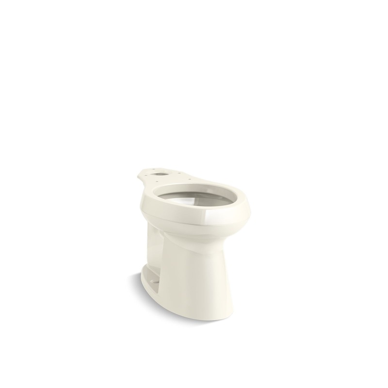 KOHLER K-80020-96 Highline Elongated Toilet Bowl With Concealed Trapway In Biscuit