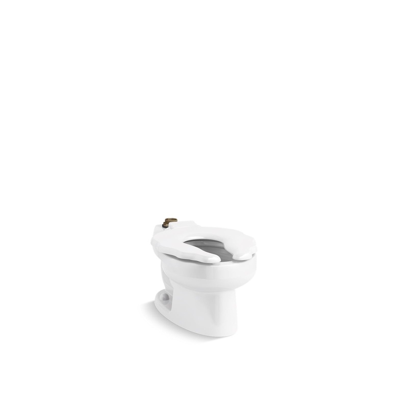 KOHLER K-96064-0 Primary Floor-Mount Flushometer Bowl In White