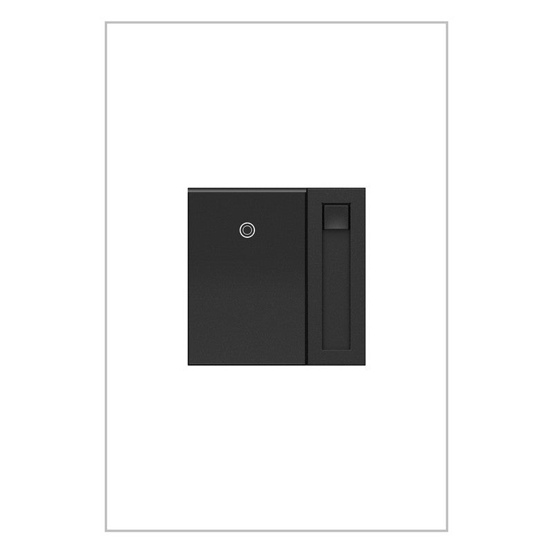 LEGRAND ADPD4FBL3P2G4 ADORNE  0-10V Paddle Dimmer, Graphite, with Microban