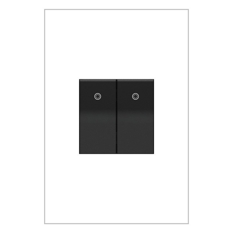 LEGRAND ASPD1531G4 ADORNE  Paddle Switch, Half-Size, Graphite, with Microban