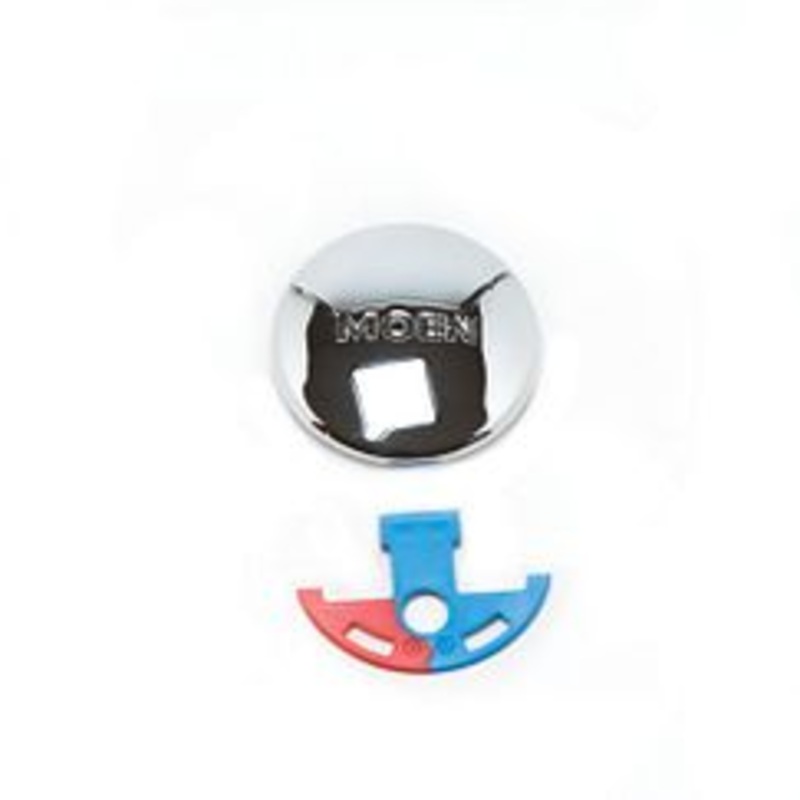 MOEN 100021 Chateau Handle Cap Kit In Chrome