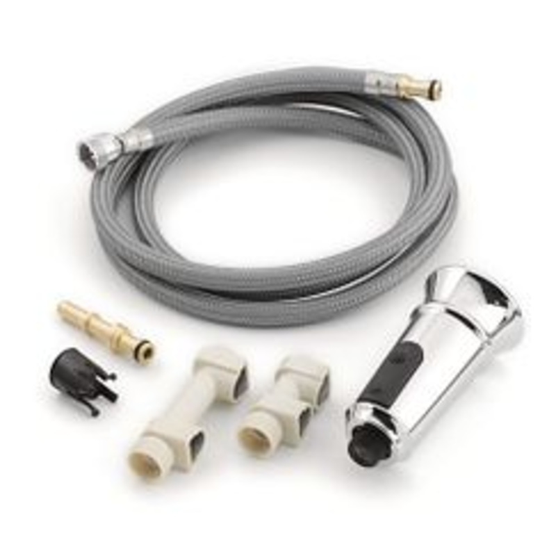 MOEN 141044 Wand_Hose_Kit In Chrome
