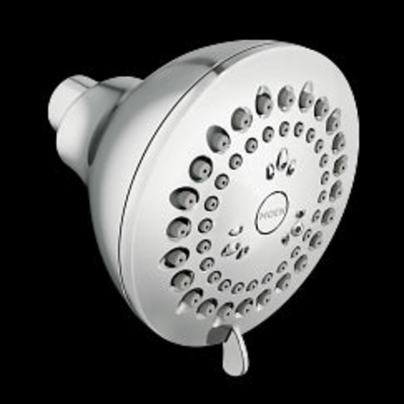 MOEN 23026 Adler  Four-Function 3.5" Diameter Spray Head Standard In Chrome