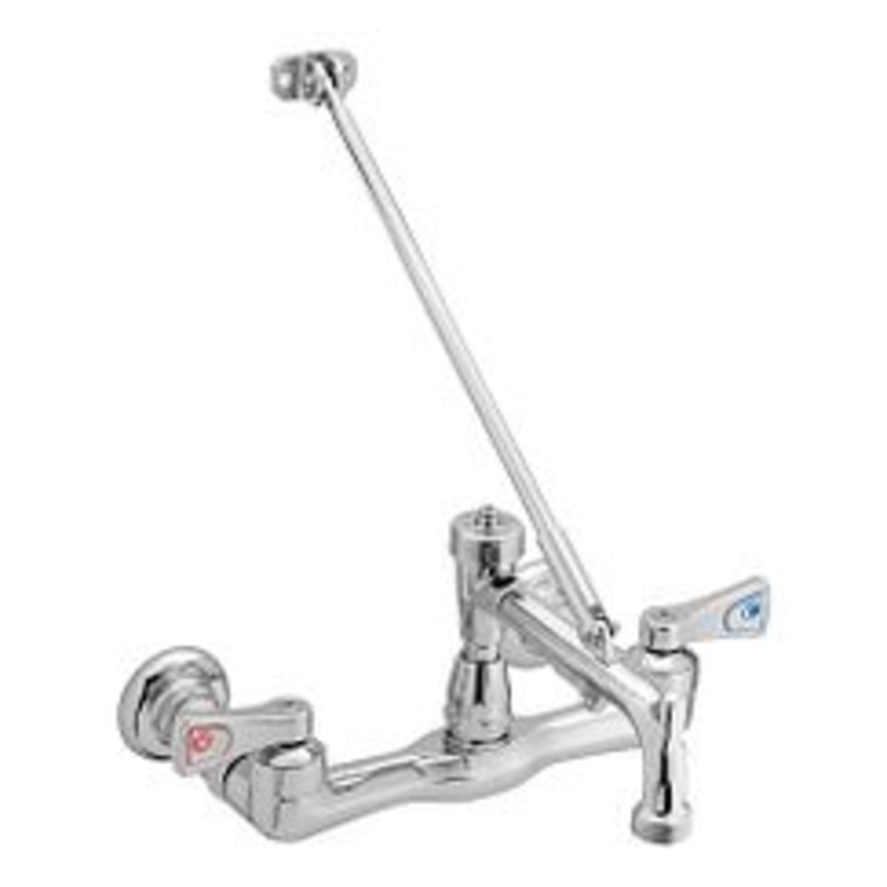 MOEN 8124 M-DURA  Two-Handle Service Sink Faucet In Chrome