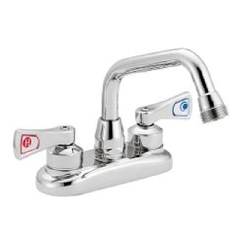 MOEN 8277 M-DURA  Two-Handle Utility Faucet In Chrome