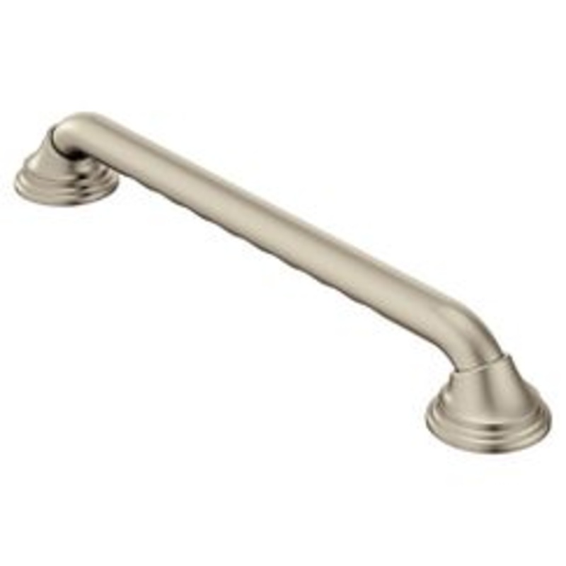 MOEN LR8724D3BN Moen Home Care  24" Designer Grab Bar In Brushed Nickel