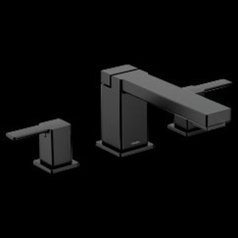 MOEN TS913BL 90 Degree  Two-Handle Roman Tub Faucet In Matte Black