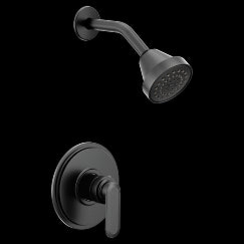 MOEN UT2322EPBL Greenfield  M-Core 2 Series Shower Only In Matte Black
