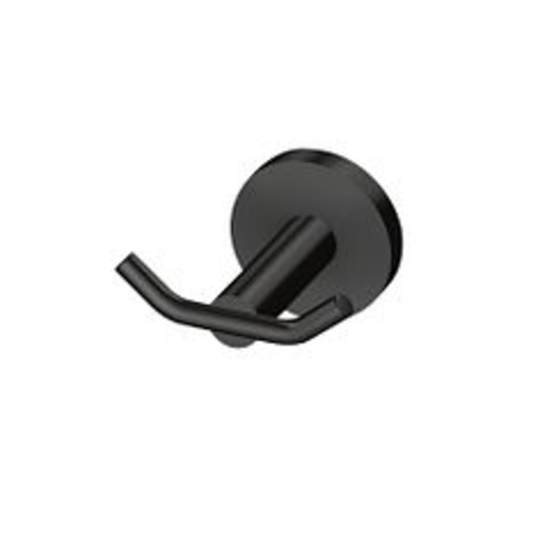 MOEN Y5703BL Arlys  Double Robe Hook In Matte Black
