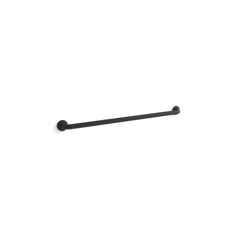 KOHLER K-10544-BL Traditional 36" Ada Compliant Grab Bar In Matte Black