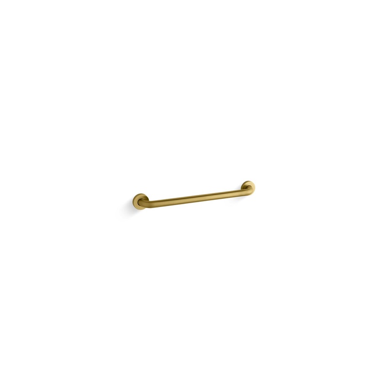 KOHLER K-14561-2MB Contemporary 18" Grab Bar In Vibrant Brushed Moderne Brass