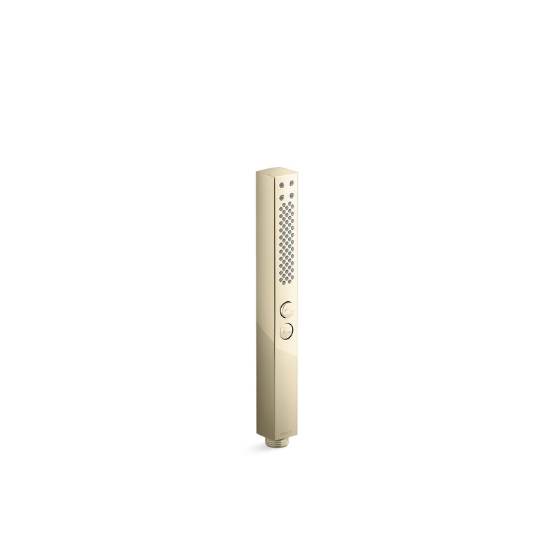 KOHLER K-21336-G-AF Shift+ Square Square Two-Function Handshower, 1.75 Gpm In Vibrant French Gold