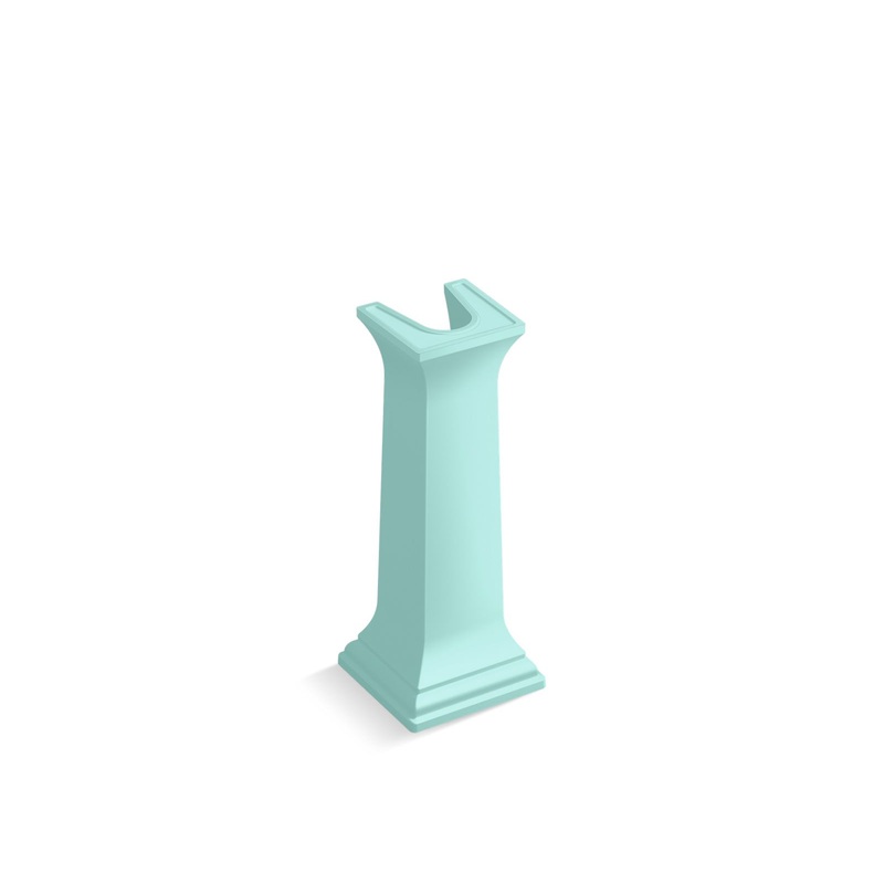 KOHLER K-2267-H15 Memoirs Bathroom Sink Pedestal In 150th Spring Green