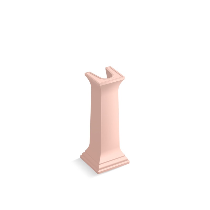 KOHLER K-2267-V10 Memoirs Bathroom Sink Pedestal In 150th Peachblow