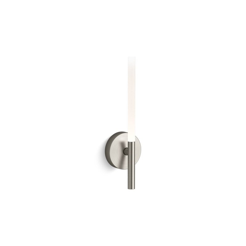 KOHLER K-23463-SCLED-BNL Components One-Light Led Sconce In Brushed Nickel
