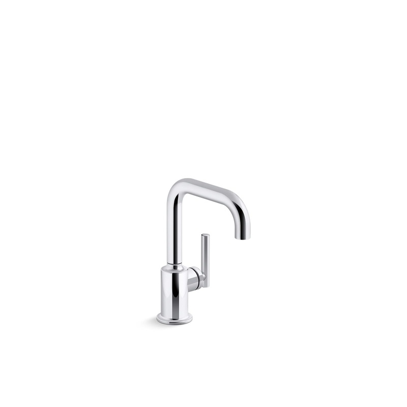 KOHLER K-24077-CP Purist Beverage Faucet In Polished Chrome