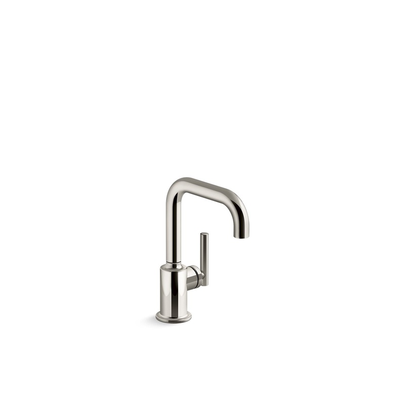 KOHLER K-24077-SN Purist Beverage Faucet In Vibrant Polished Nickel