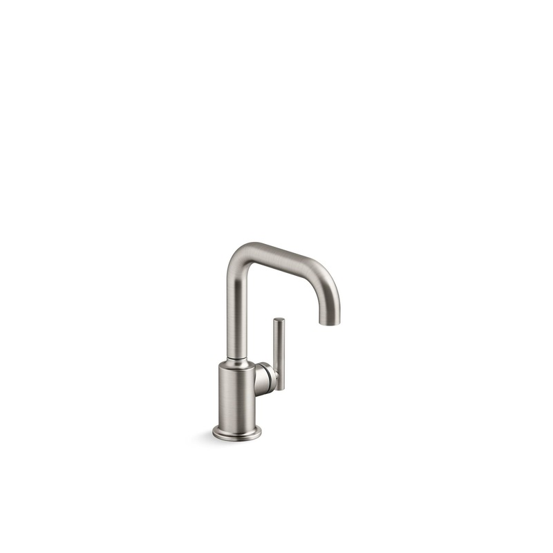 KOHLER K-24077-VS Purist Beverage Faucet In Vibrant Stainless