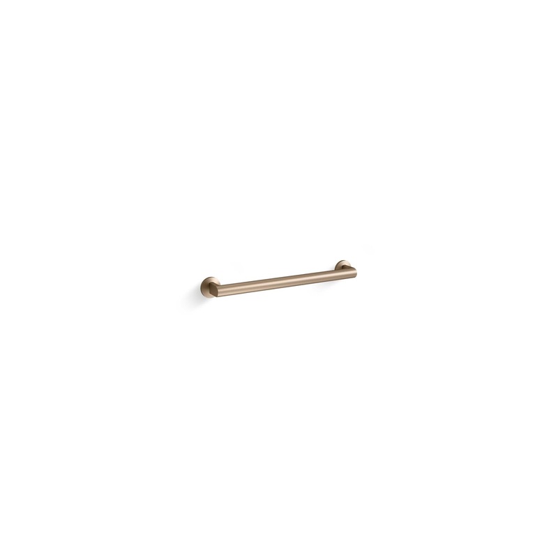 KOHLER K-25160-BV Components 18" Grab Bar In Vibrant Brushed Bronze