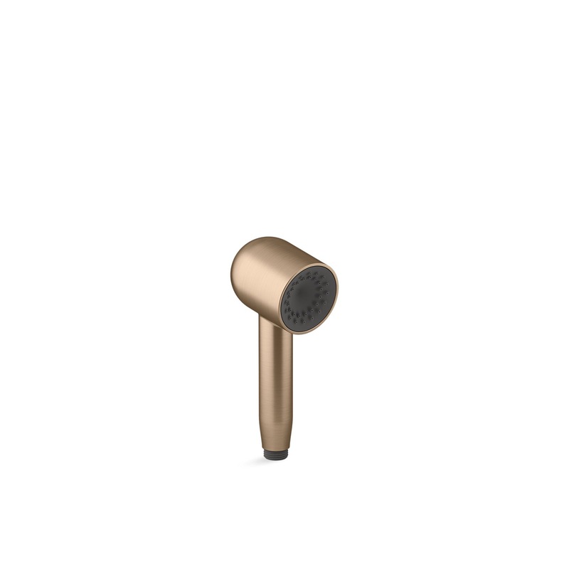 KOHLER K-26286-G-BV Statement Iconic Single-Function Handshower, 1.75 Gpm In Vibrant Brushed Bronze