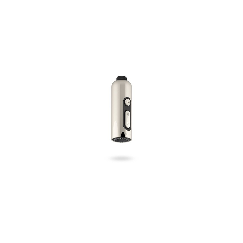 KOHLER K-26288-SN Statement Iconic Wand Two-Function Handshower, 2.5 Gpm In Vibrant Polished Nickel