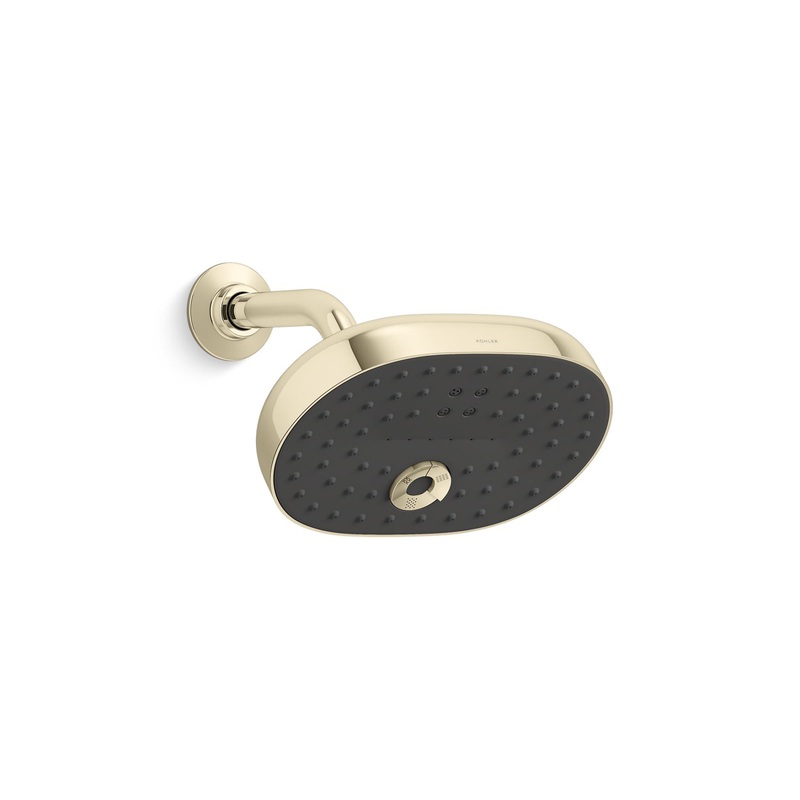 KOHLER K-26290-AF Statement Three-Function Showerhead, 2.5 Gpm In Vibrant French Gold