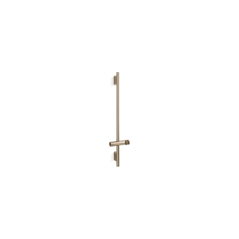 KOHLER K-26312-BV Statement 32-1/8" Slidebar In Vibrant Brushed Bronze