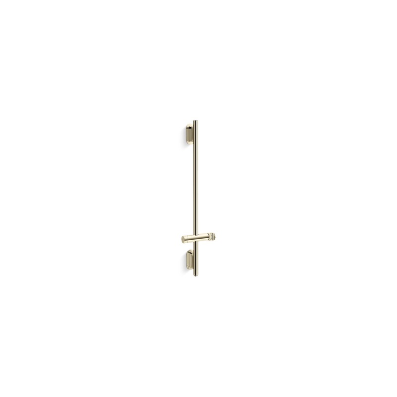KOHLER K-26314-AF Statement 31-1/2" Deluxe Slidebar With Integrated Water Supply In Vibrant French Gold