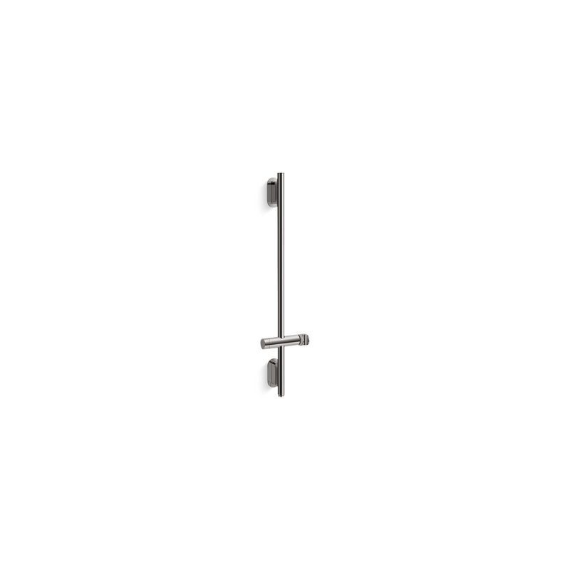 KOHLER K-26314-TT Statement 31-1/2" Deluxe Slidebar With Integrated Water Supply In Vibrant Titanium