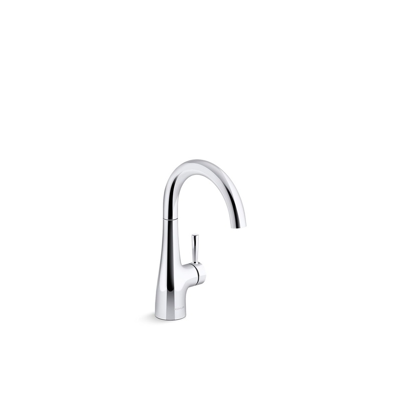 KOHLER K-26368-CP Transitional Beverage Faucet In Polished Chrome