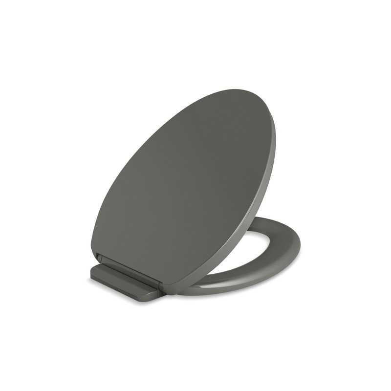 KOHLER K-26801-58 Impro Readylatch Quiet-Close Elongated Toilet Seat In Thunder Grey