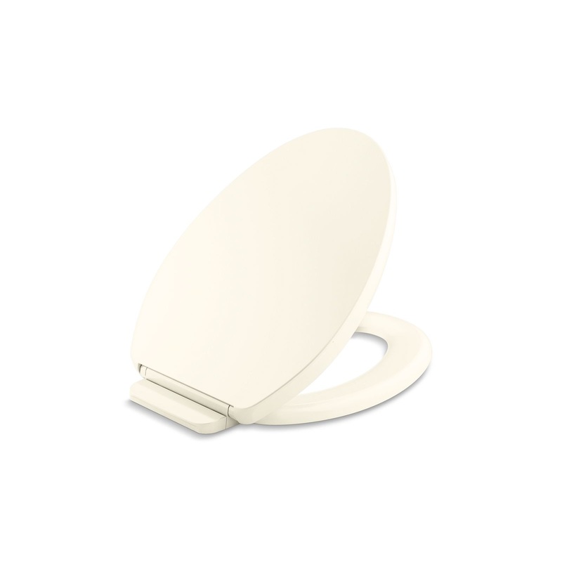 KOHLER K-26801-96 Impro Readylatch Quiet-Close Elongated Toilet Seat In Biscuit