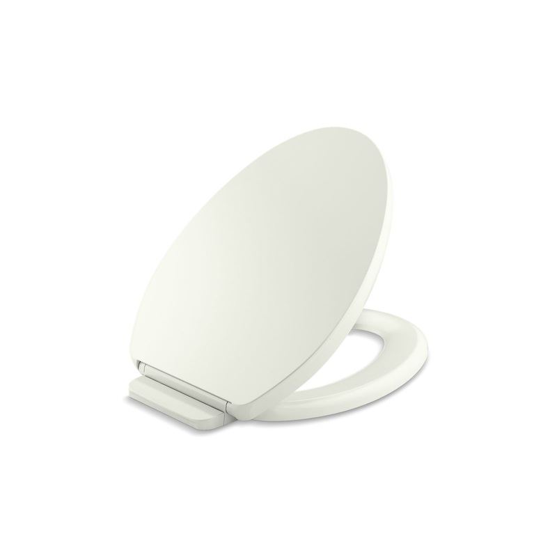 KOHLER K-26801-NY Impro Readylatch Quiet-Close Elongated Toilet Seat In Dune