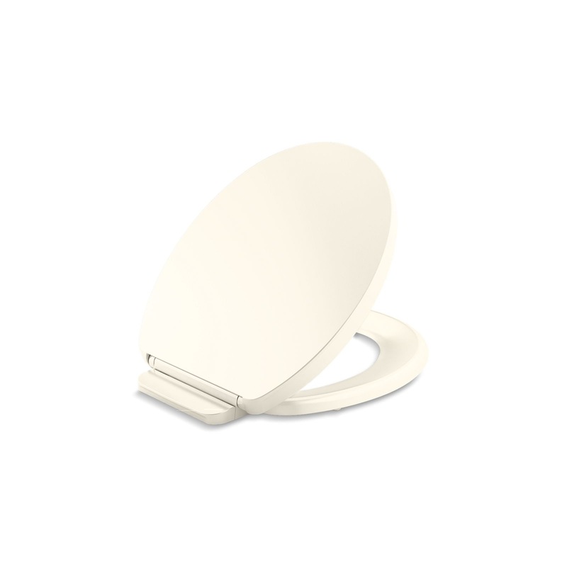 KOHLER K-26802-96 Impro Readylatch Quiet-Close Round-Front Toilet Seat In Biscuit