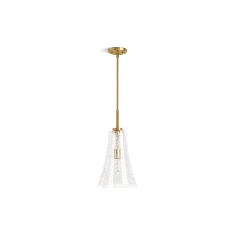 KOHLER K-26850-PE01-2GL Simplice 10" Pendant In Brushed Moderne Brass