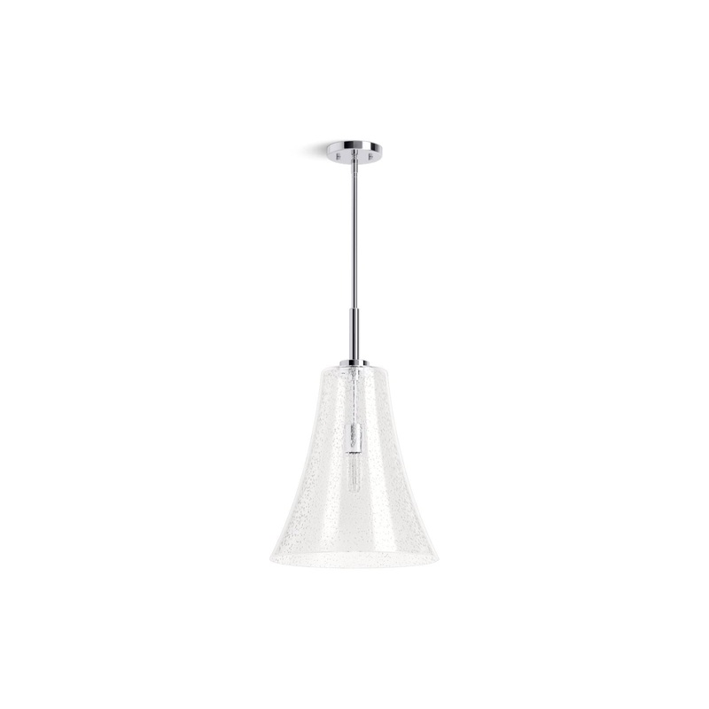 KOHLER K-26851-PE01-CPL Simplice 14" Pendant In Polished Chrome