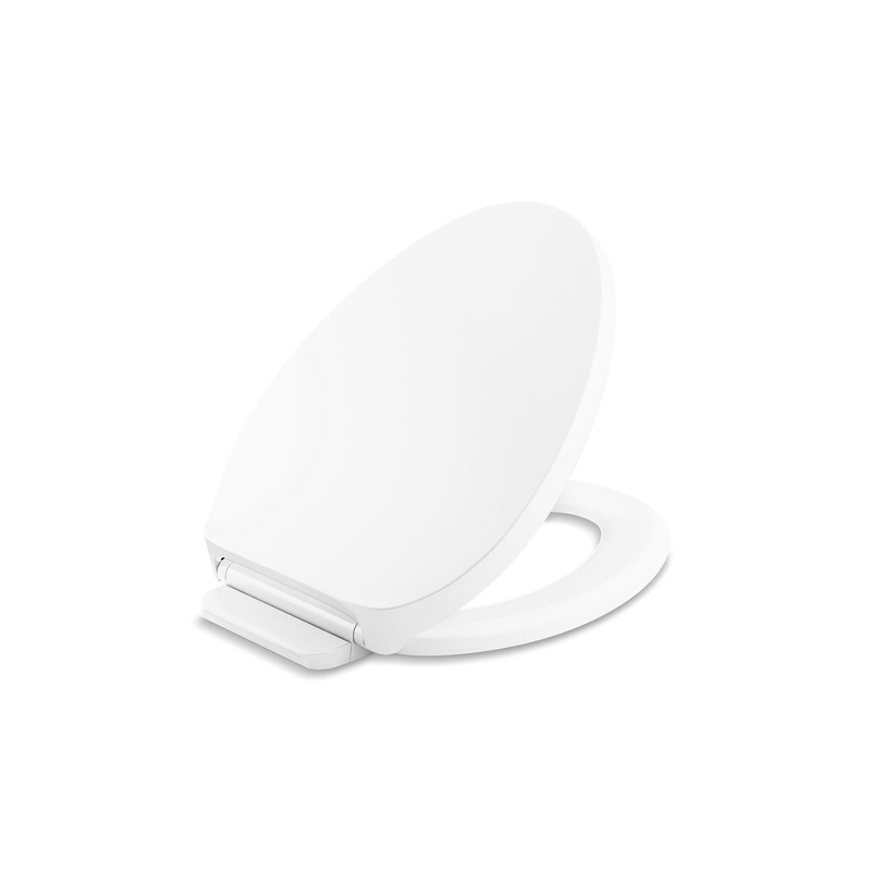 KOHLER K-28004-0 Drift Readylatch Quiet-Close Elongated Toilet Seat In White