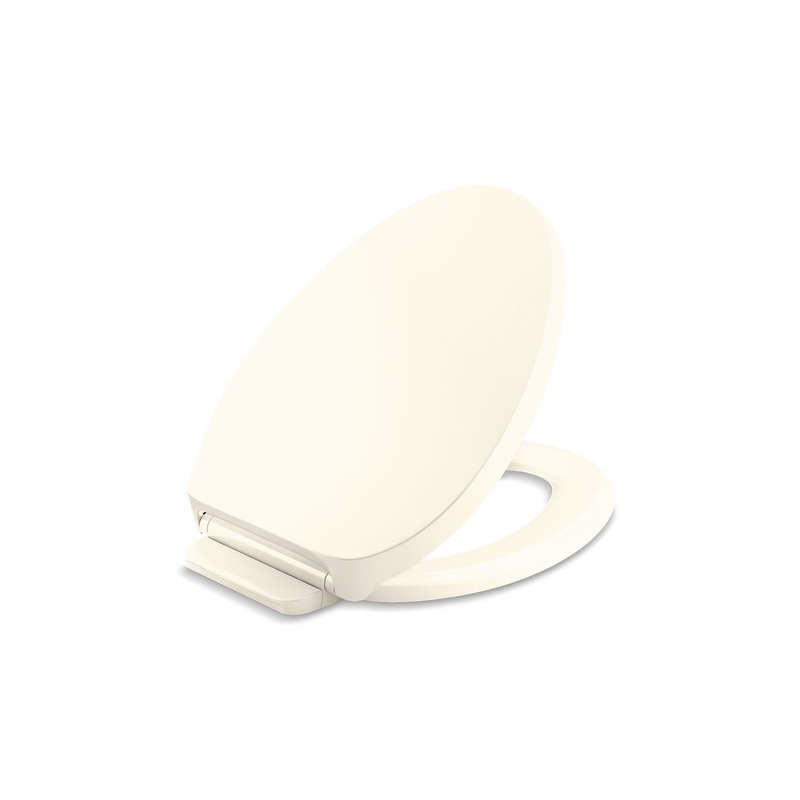 KOHLER K-28004-96 Drift Readylatch Quiet-Close Elongated Toilet Seat In Biscuit
