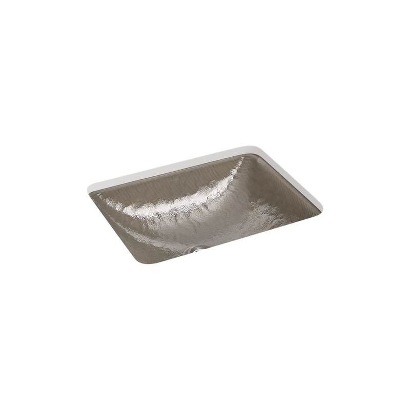 KOHLER K-28823-G3-B11 Yepsen 20" Rectangular Undermount Bathroom Sink, No Overflow In Opaque Doe
