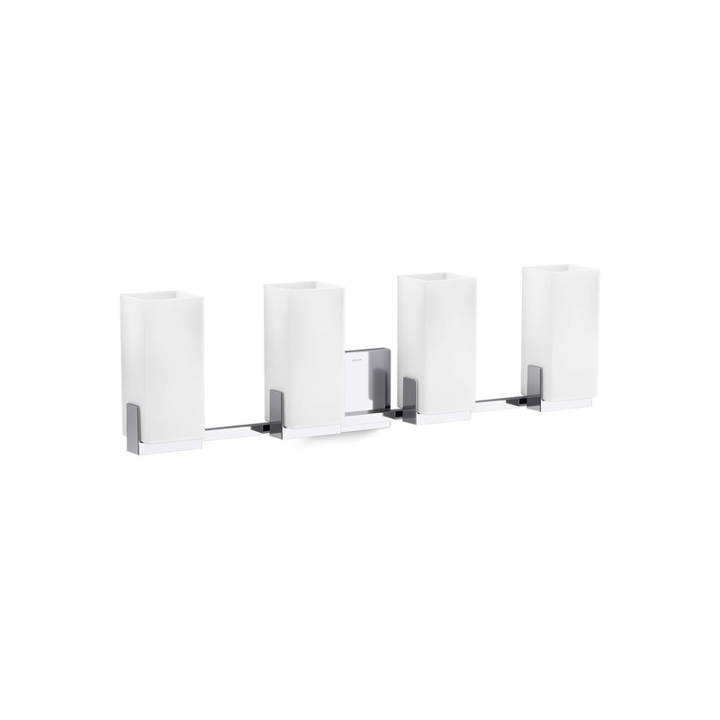 KOHLER K-28973-SC04-CPL Honesty Four-Light Sconce In Polished Chrome