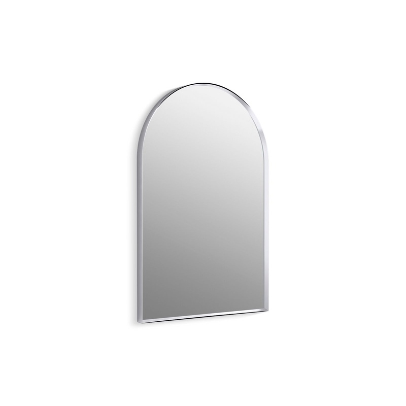 KOHLER K-30637-CPL Essential 24" X 36" Arch Framed Mirror In Polished Chrome