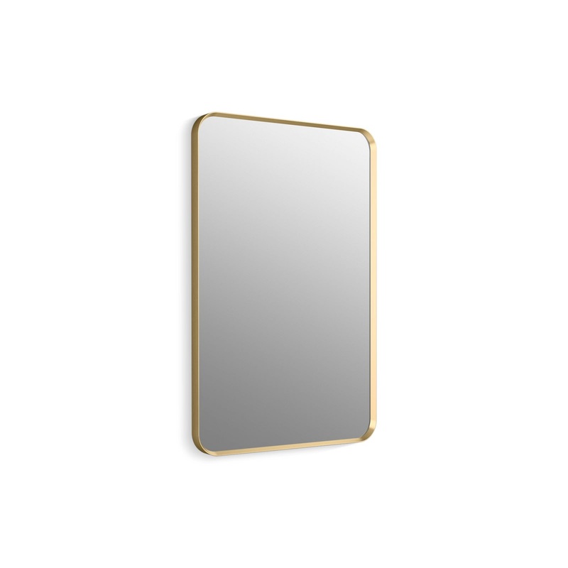 KOHLER K-31364-BGL Essential 24" X 36" Rectangular Mirror In Moderne Brushed Gold
