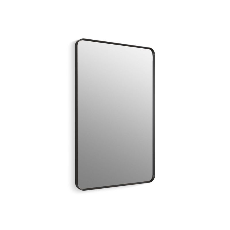 KOHLER K-31365-BLL Essential 30" X 45" Rectangular Mirror In Matte Black