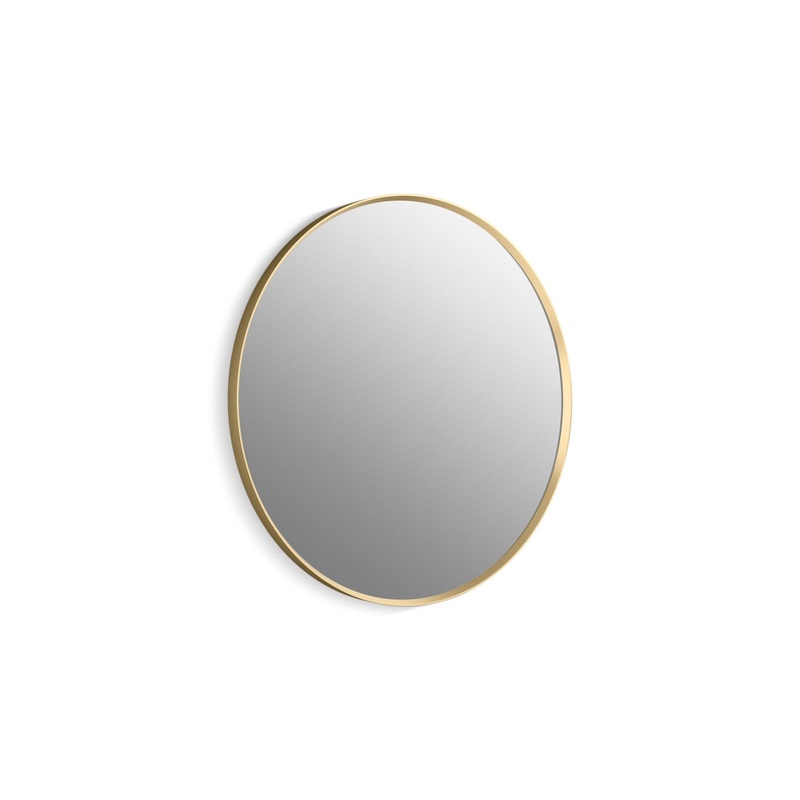 KOHLER K-31368-BGL Essential 32" Round Mirror In Moderne Brushed Gold