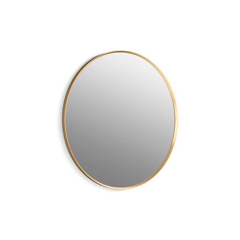 KOHLER K-31369-BGL Essential 36" Round Mirror In Moderne Brushed Gold