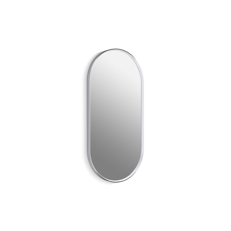 KOHLER K-31371-CPL Essential 18" X 36" Capsule Mirror In Polished Chrome