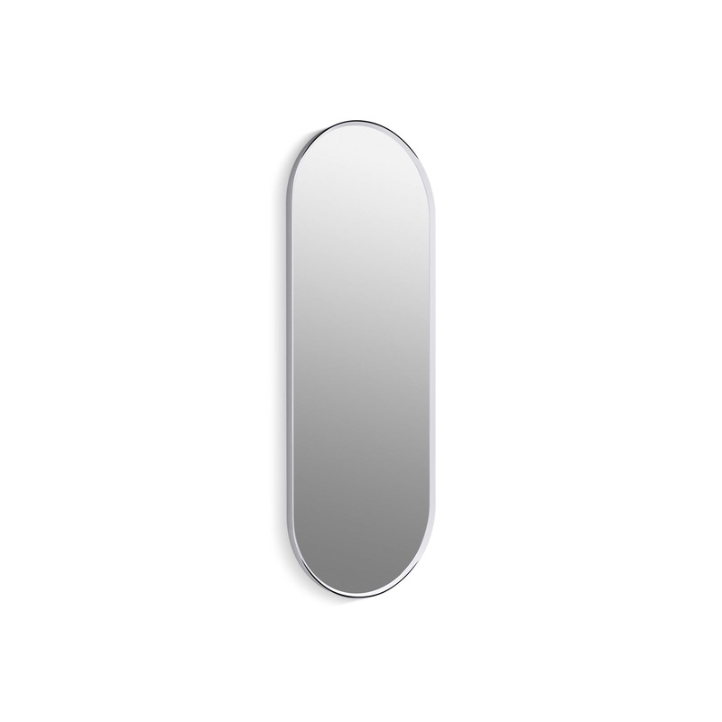 KOHLER K-31373-CPL Essential 22" X 60" Capsule Decorative Mirror In Polished Chrome