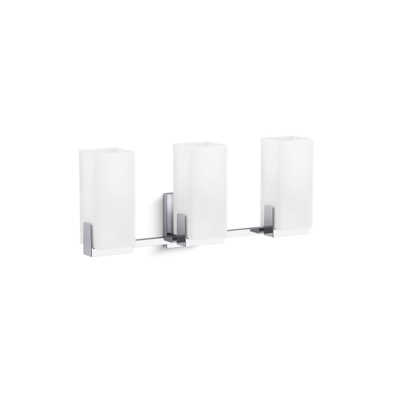 KOHLER K-31494-SC03-CPL Honesty Three-Light Sconce In Polished Chrome