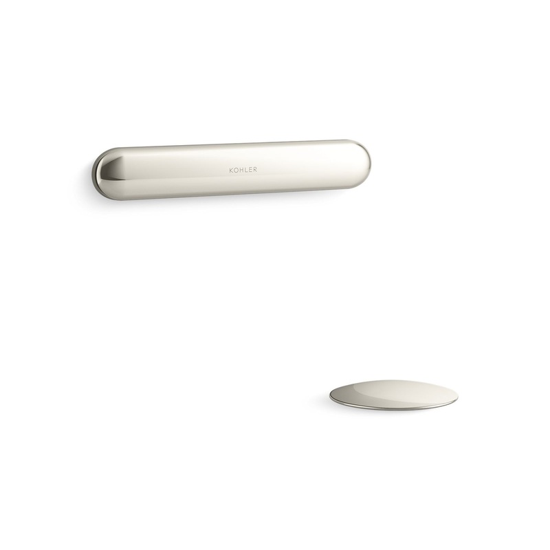 KOHLER K-31799-SN Perfectfill Slotted Overflow Bath Drain Trim Kit In Vibrant Polished Nickel